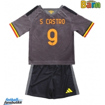 AS Roma Santiago Castro #9 Tredjedraktsett Barn 2026-27 Kortermet (+ Korte bukser)